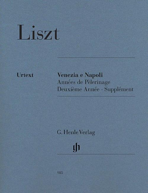 Liszt, Franz - Venezia e Napoli