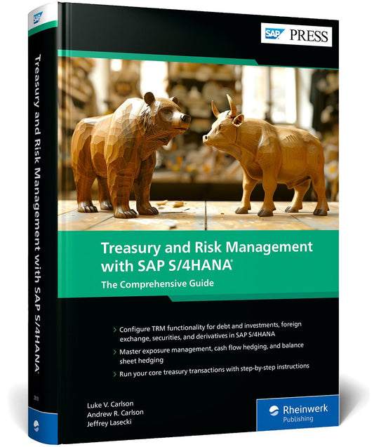 Buchcover: Treasury and Risk Management with SAP S/4HANA