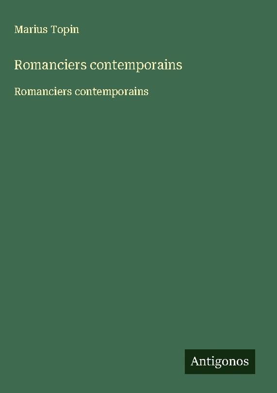 Romanciers contemporains