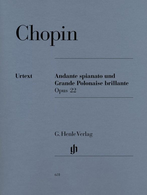 Chopin, Frédéric - Andante spianato et Grande Polonaise brillante en Mi bémol majeur op. 22