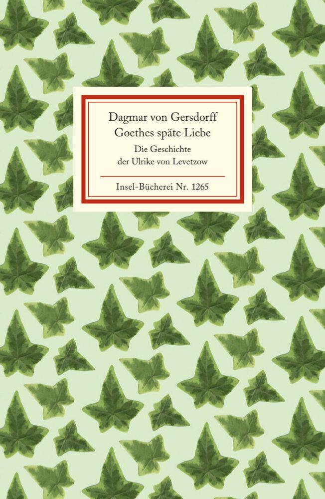 Buchcover: Goethes späte Liebe