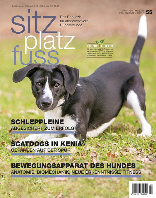 Buchcover: SitzPlatzFuss, Ausgabe 55
