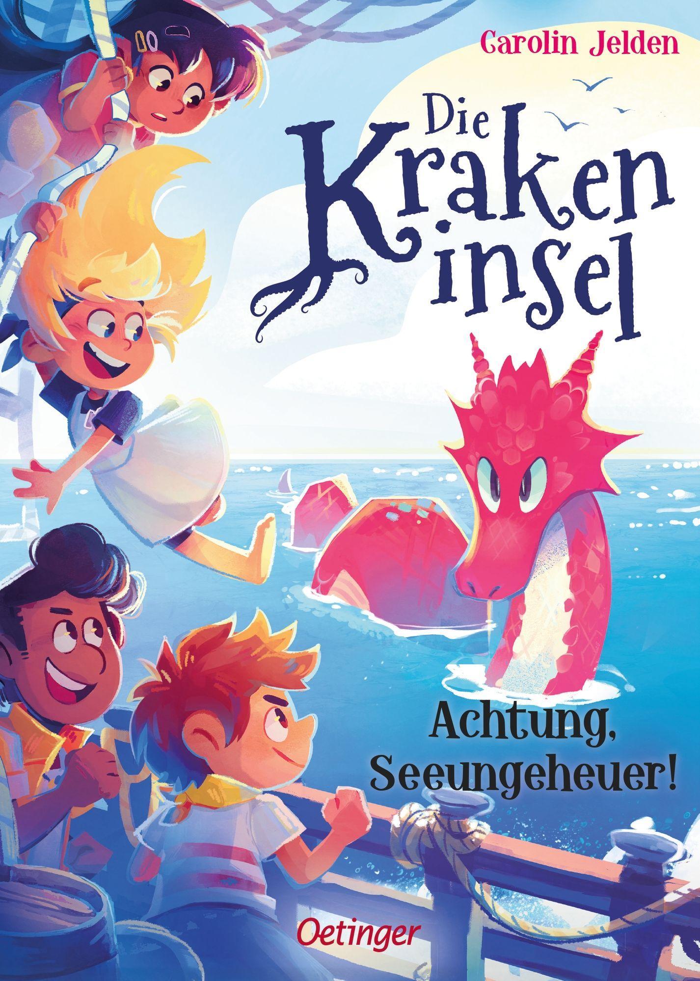Jelden, Carolin/Die Krakeninsel 2. Achtung, Seeungeheuer!