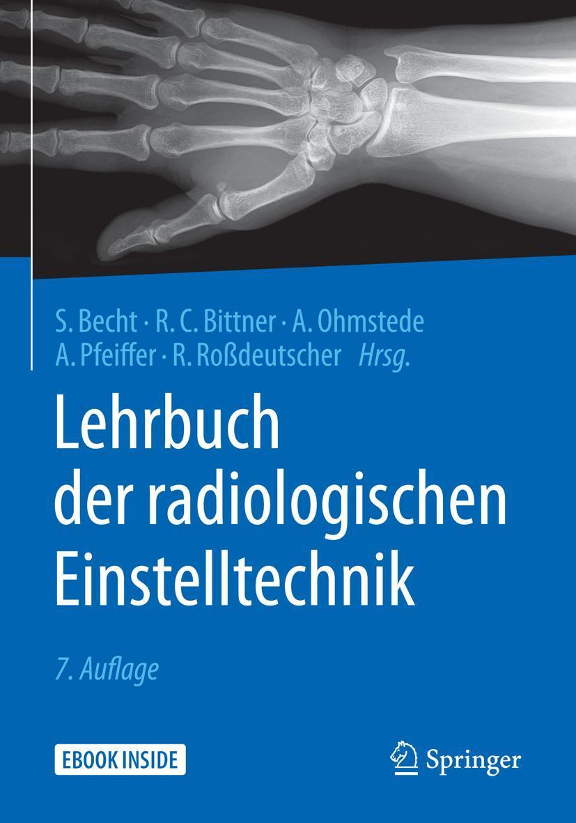 Buchcover: Lehrbuch der radiologischen Einstelltechnik