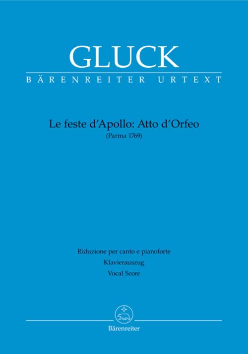 Atto d'Orfeo (aus \"Le feste d'Apollo\"; Parma Fassung von 1769)
