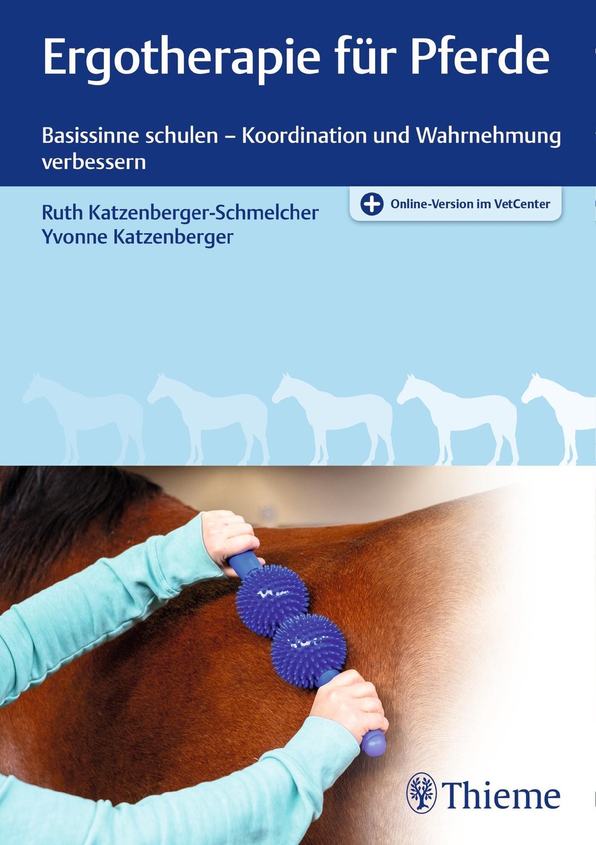 Buchcover: Ergotherapie für Pferde
