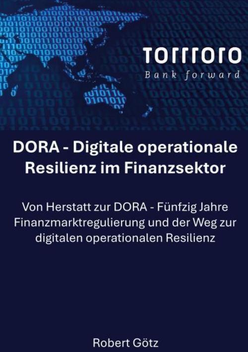 Buchcover: DORA - Digitale operationale Resilienz im Finanzsektor