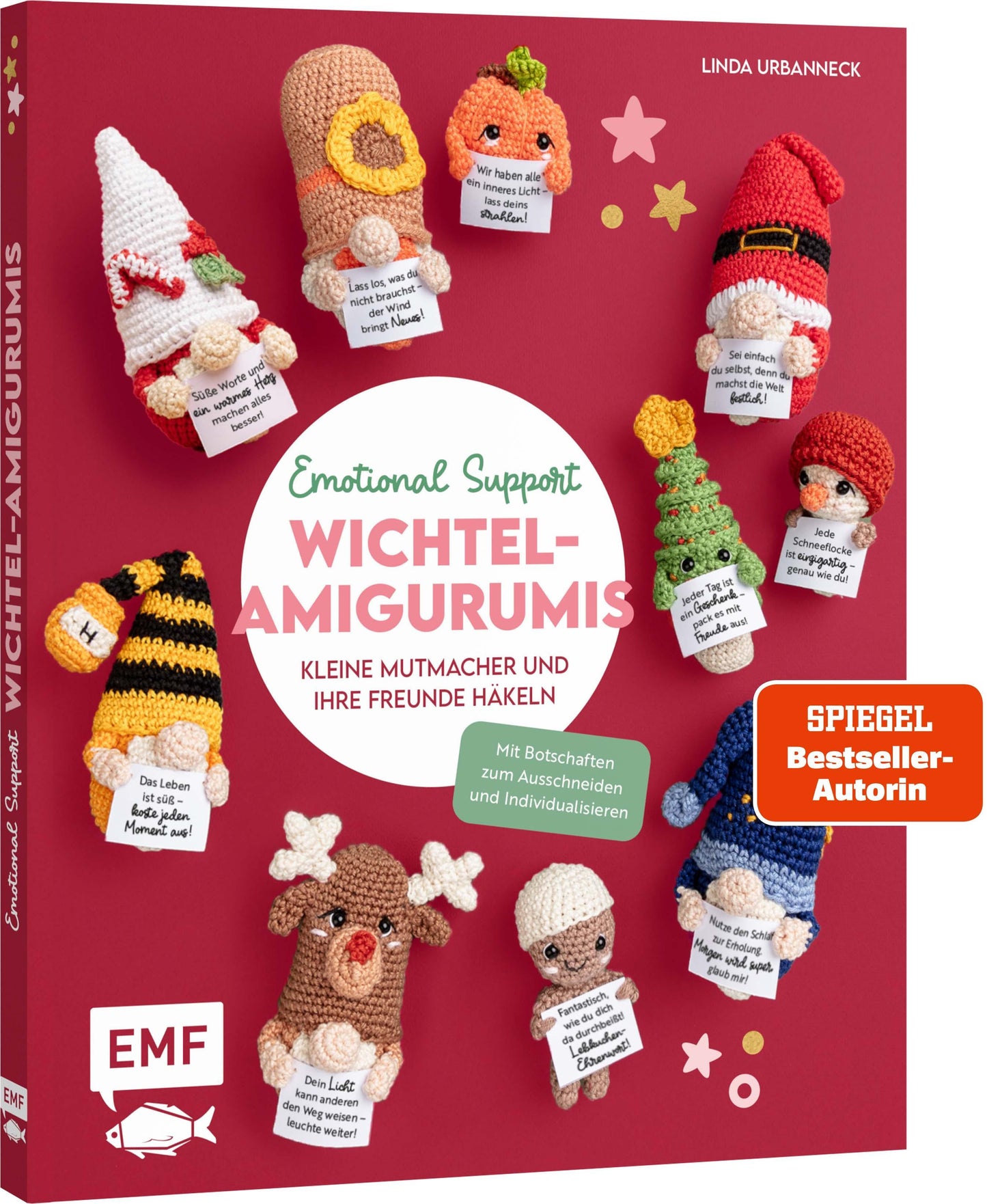 Emotional Support Wichtel-Amigurumis - Kleine Mutmacher und ihre Freunde häkeln
