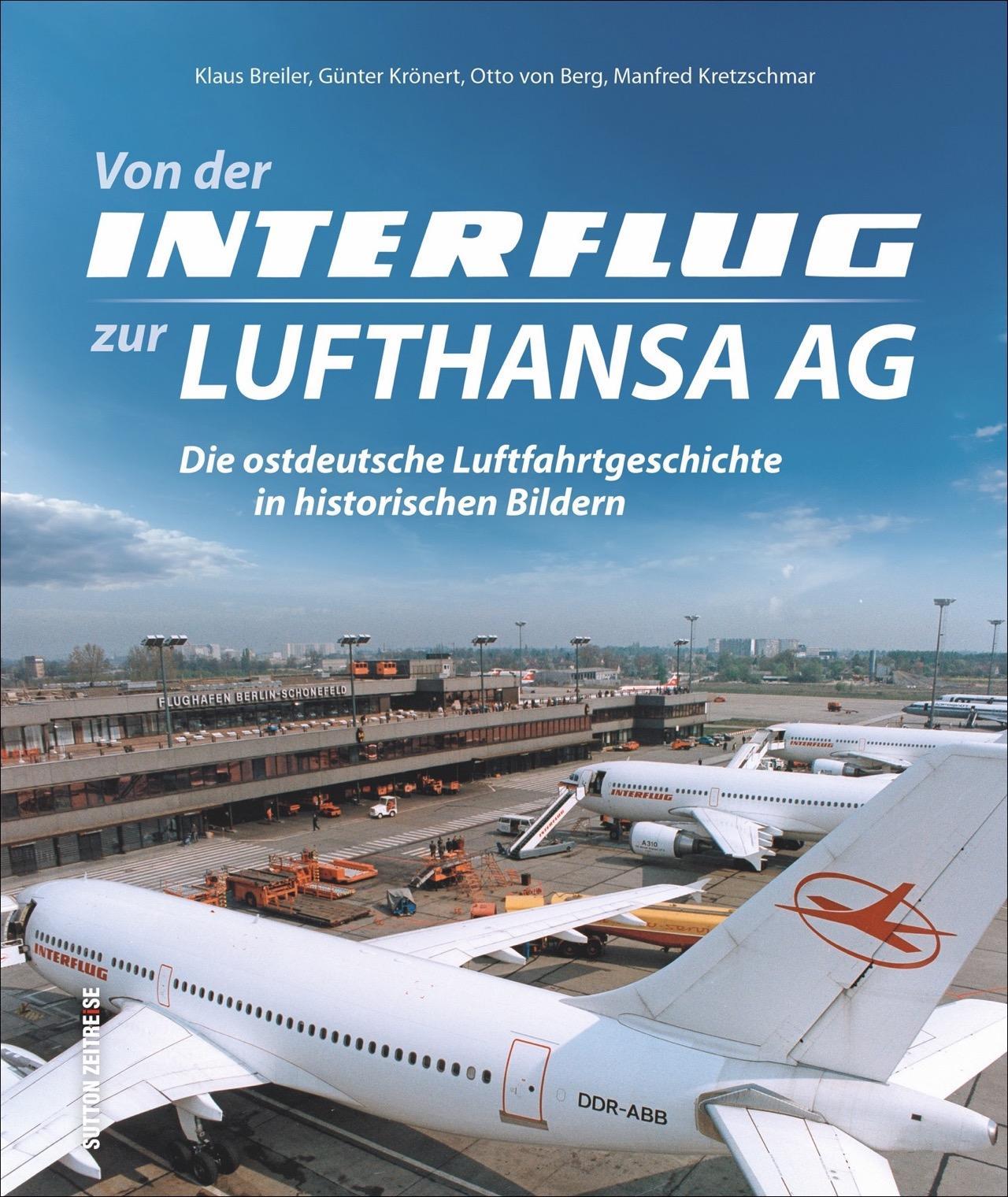 Buchcover: Von der Interflug zur Lufthansa AG