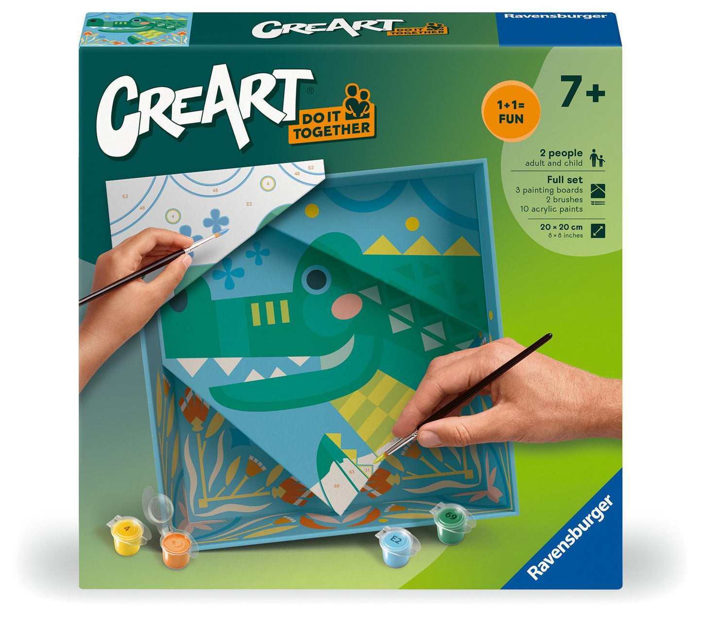 CreArt Do it together - Crocodile