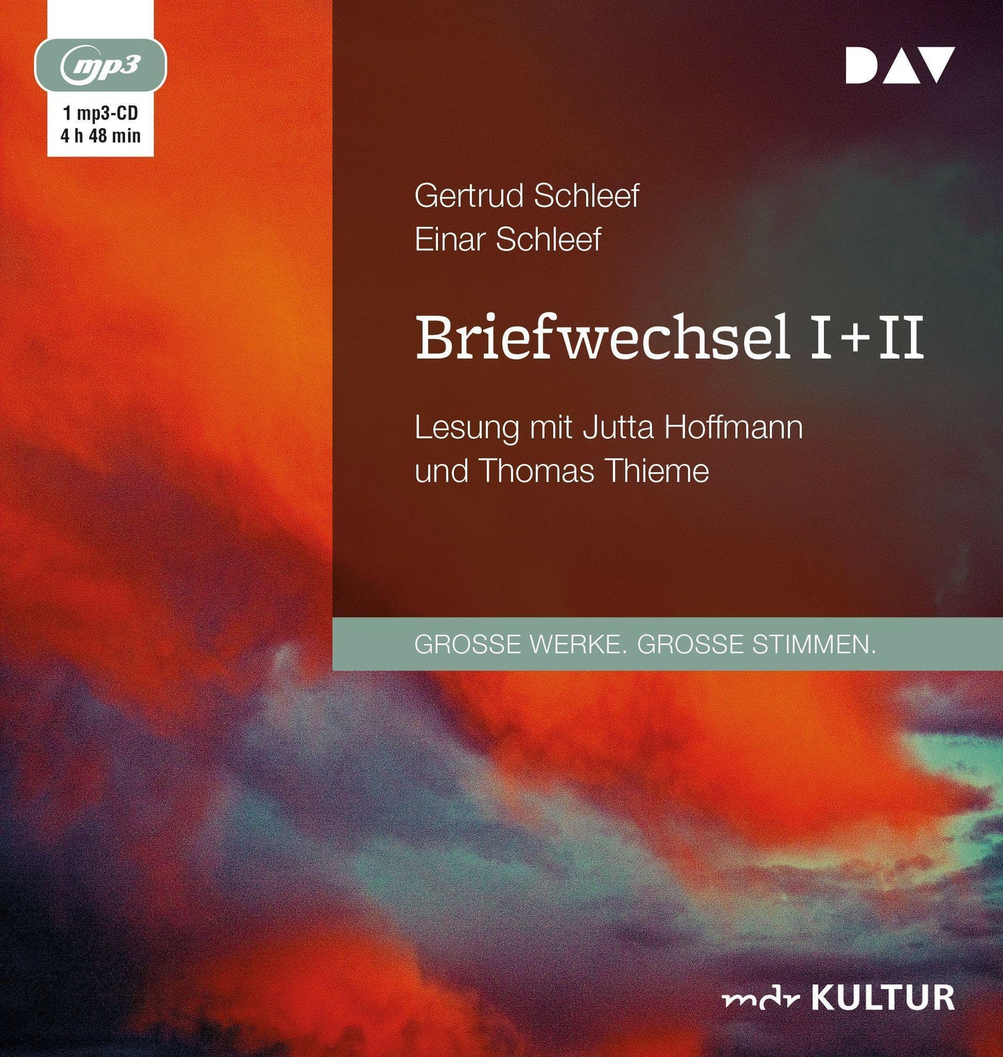 Briefwechsel I + II,1 Audio-CD, 1 MP3