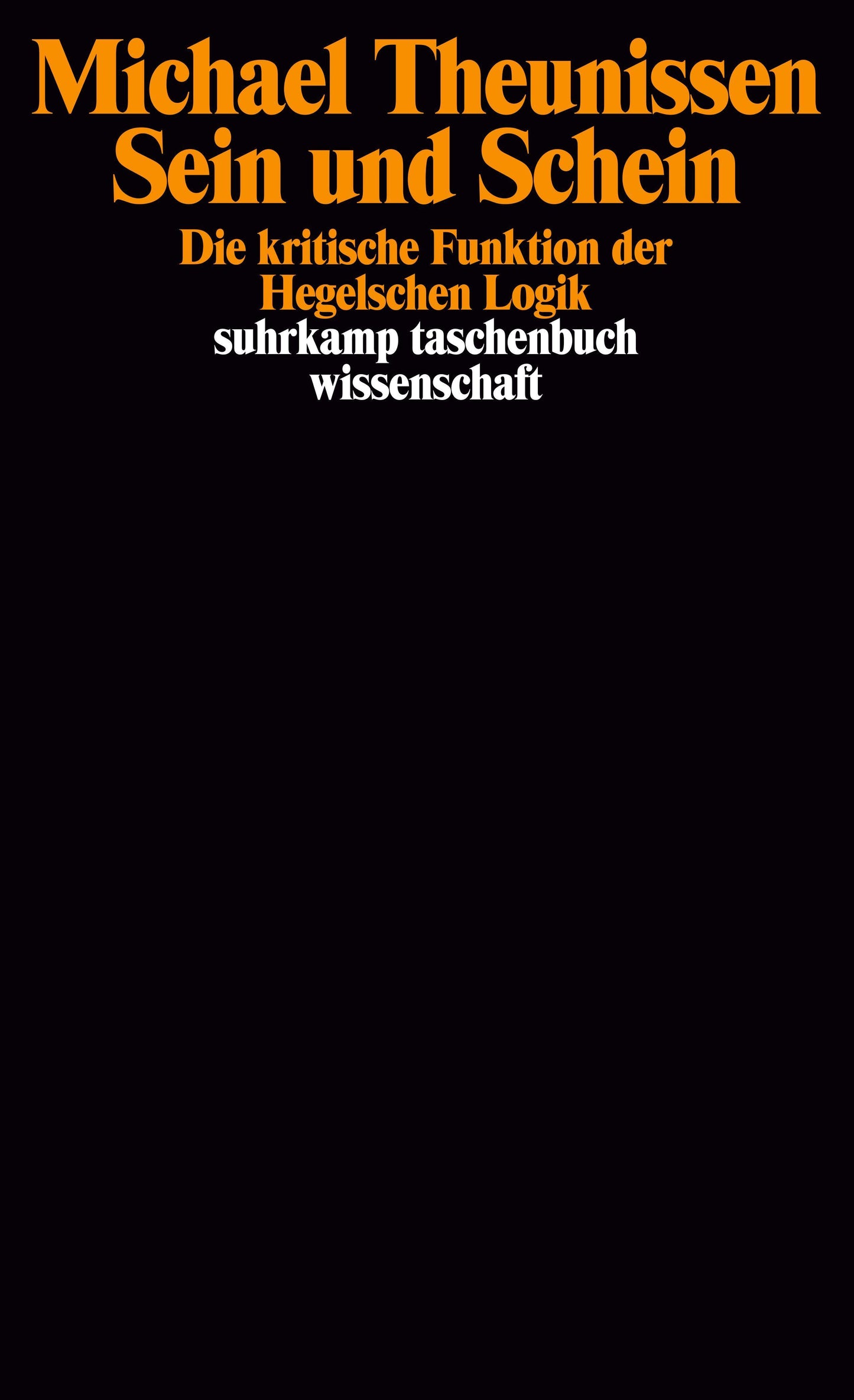 Sein und Schein