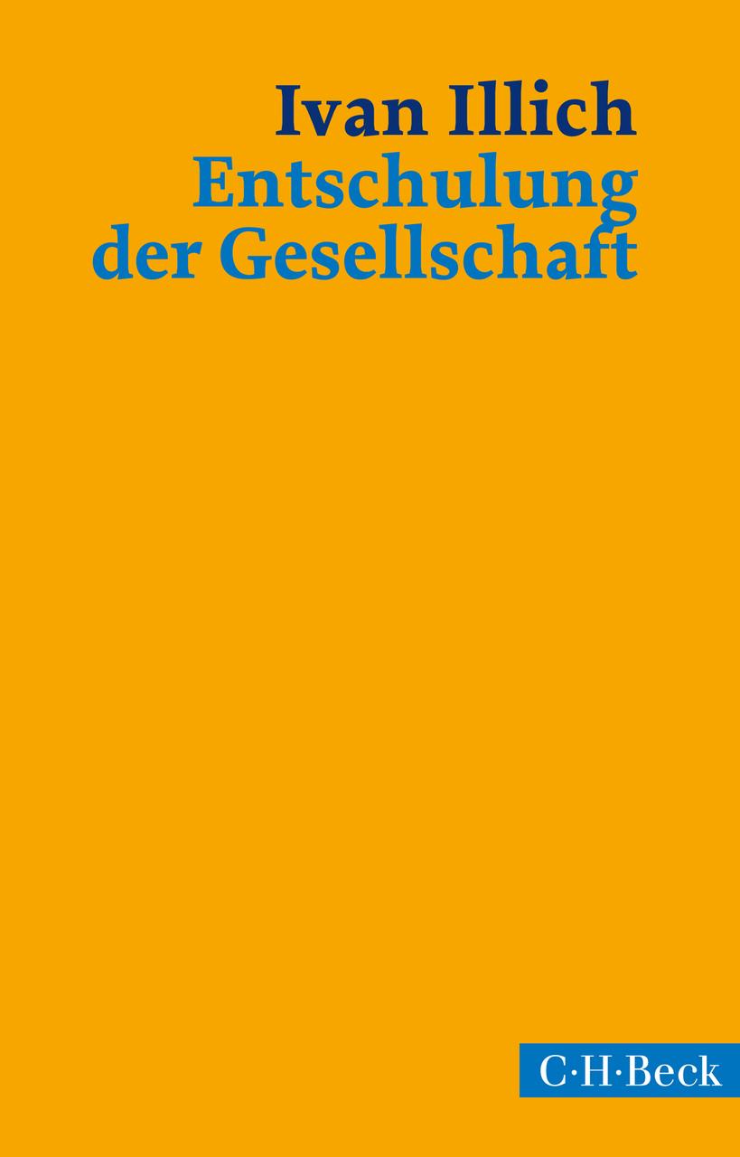 Buchcover: Entschulung der Gesellschaft