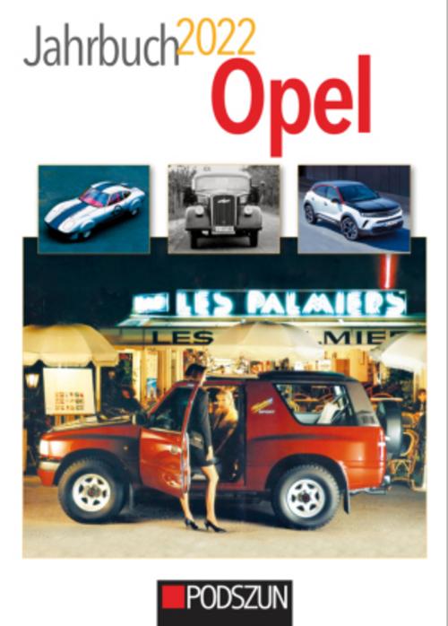 Buchcover: Jahrbuch Opel 2022