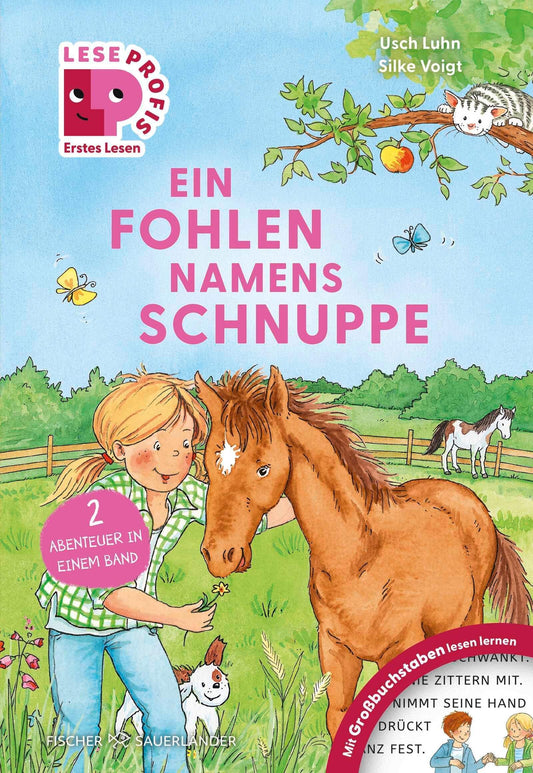 Luhn, Usch/Leseprofis - GROSSBUCHSTABEN: EIN FOHLEN NAMENS SCHNUPPE, 1. Klasse