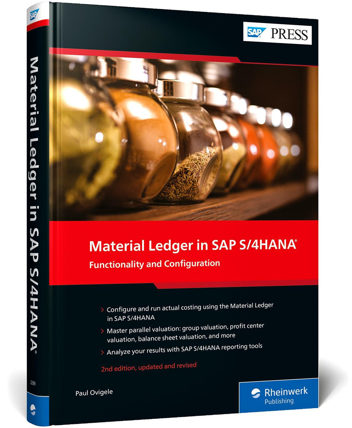Buchcover: Material Ledger in SAP S/4HANA