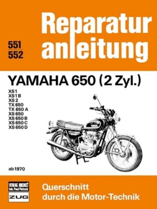 Buchcover: Yamaha 650 (2 Zyl.) ab 1970