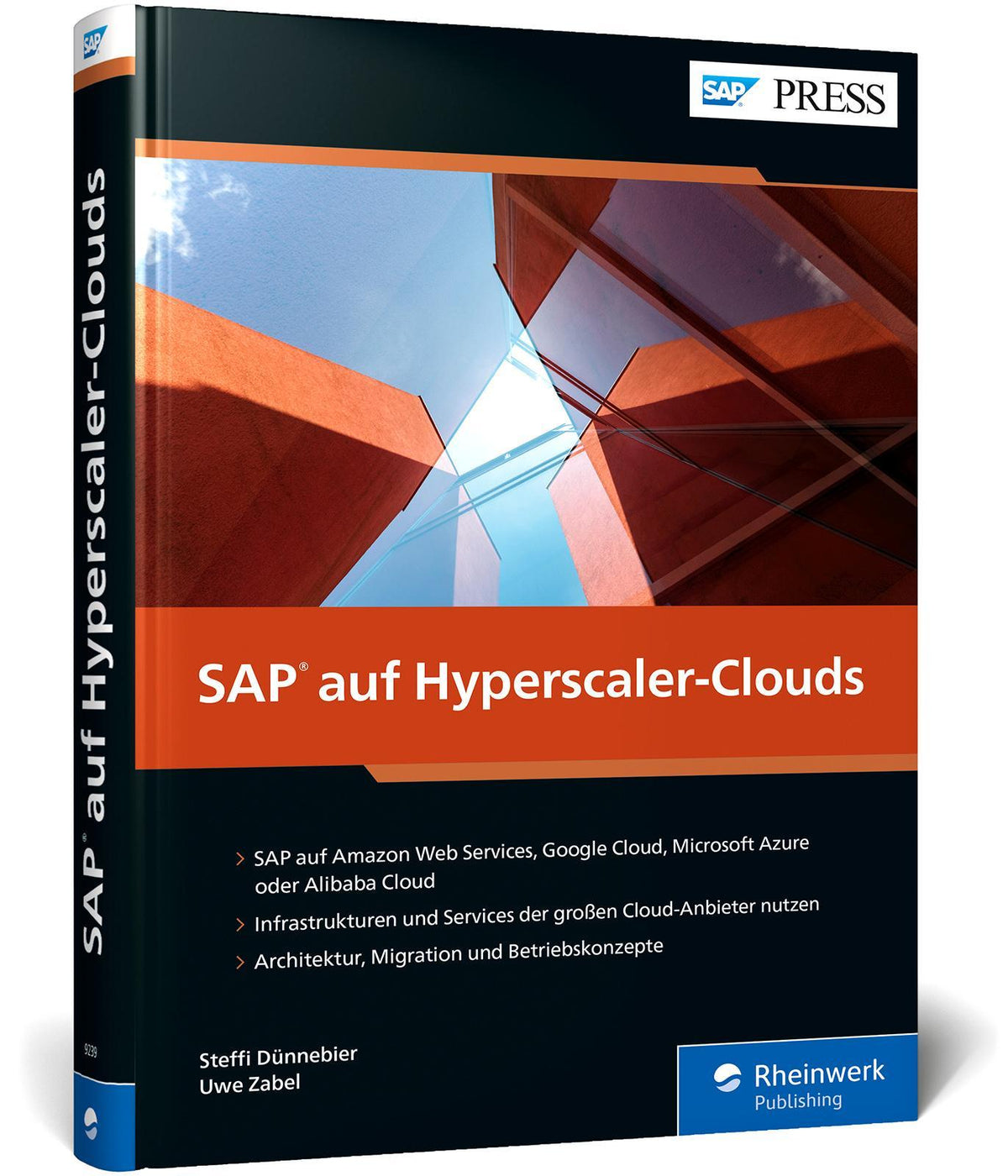 Buchcover: SAP auf Hyperscaler-Clouds