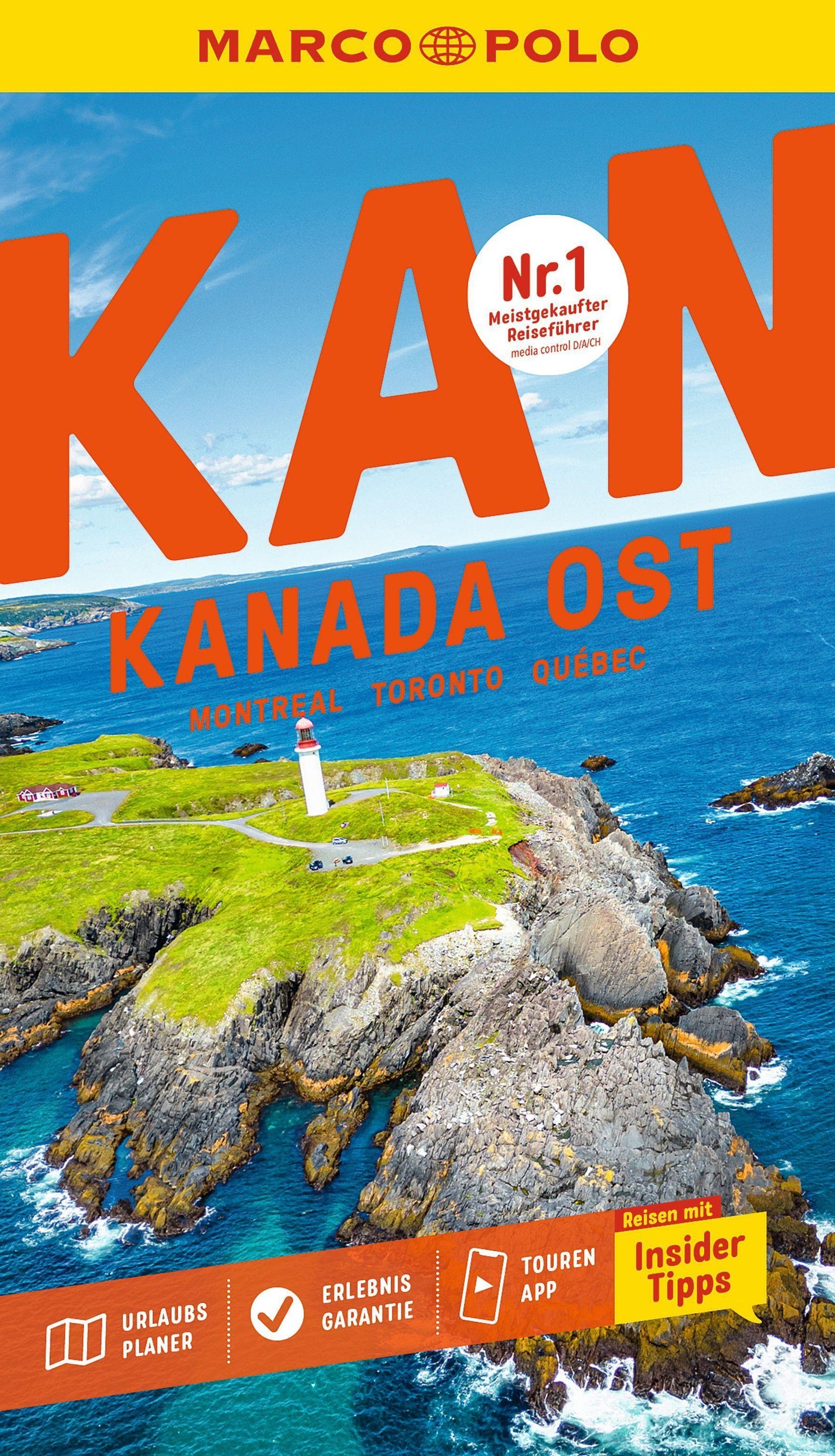 Teuschl, Karl/MARCO POLO Reiseführer Kanada Ost, Montreal, Toronto, Québec