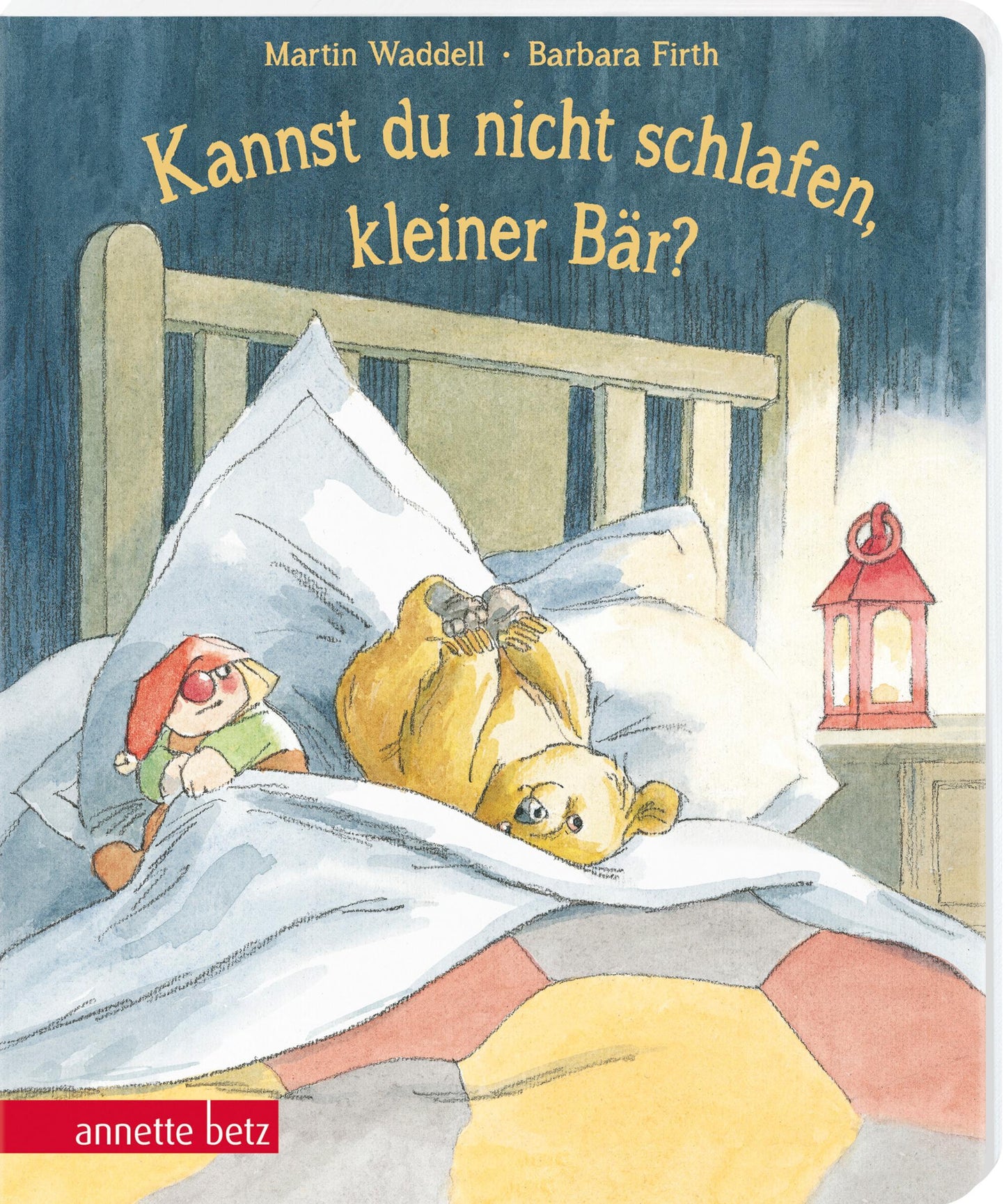 Kannst du nicht schlafen, kleiner Bär?: Pappbilderbuch zum Thema 'Angst vor der Dunkelheit' für Kinder ab 3 Jahren