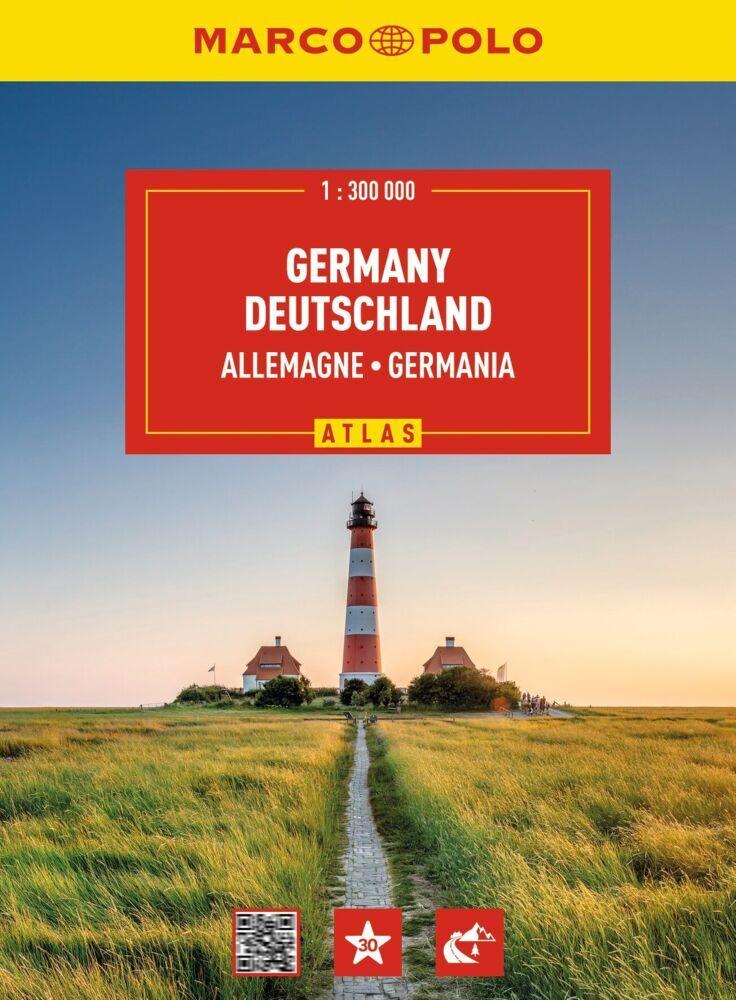 ADAC Reiseatlas 2027 / 2028 Deutschland 1:200.000, Europa 1:4,5 Mio.