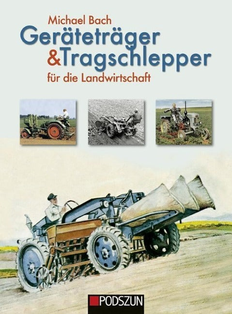 Buchcover: Geräteträger & Tragschlepper für die Landwirtschaft