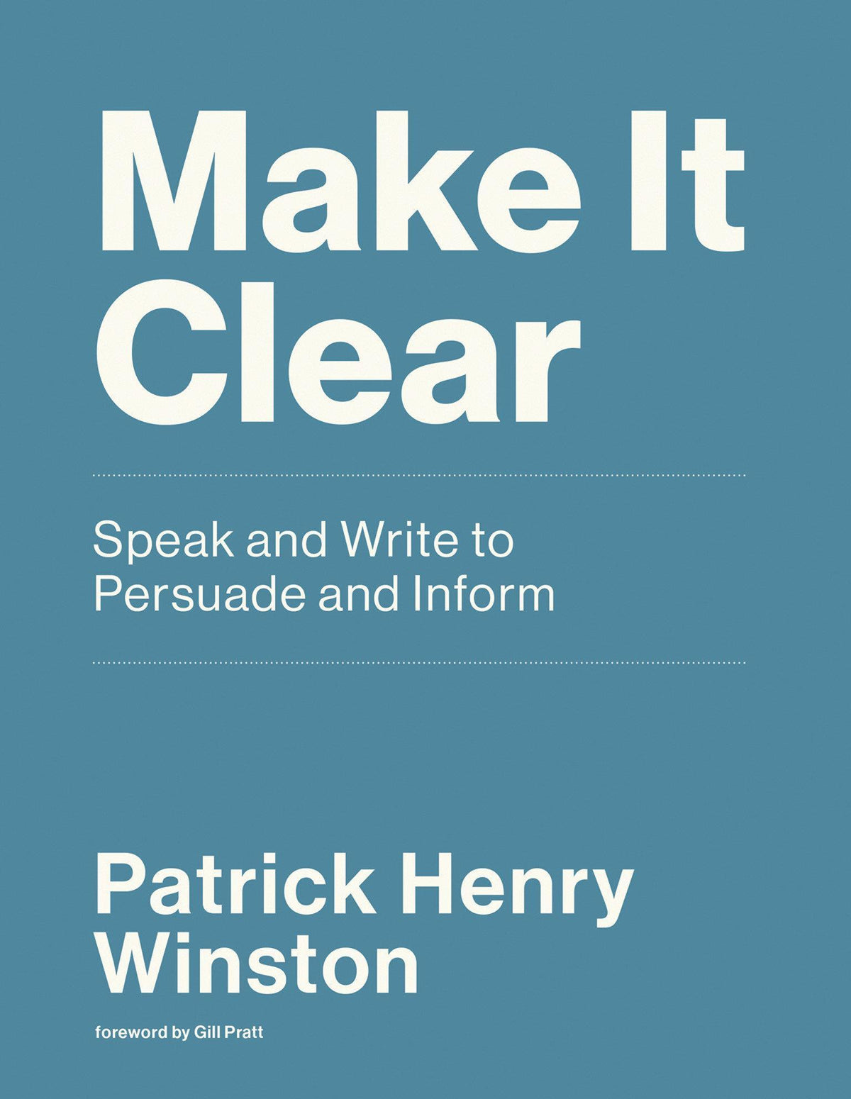 Buchcover: Make It Clear