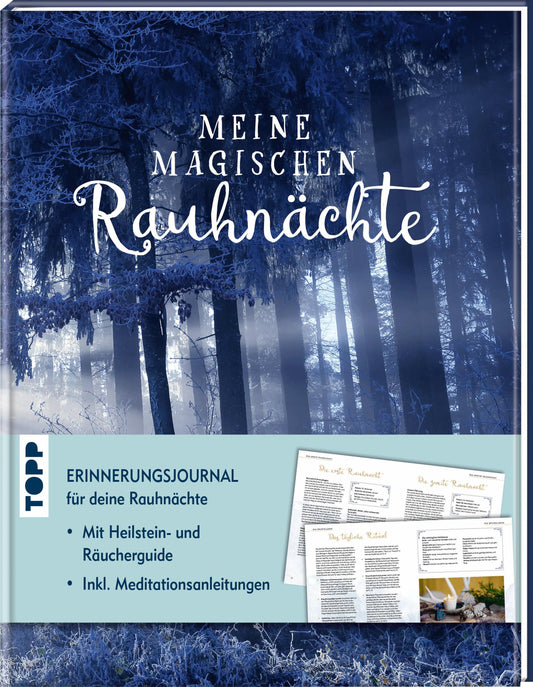 Buchcover: Meine magischen Rauhnächte. Erinnerungsjournal.