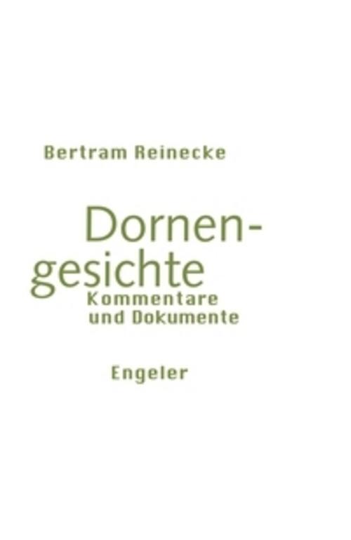Buchcover: Dornengesichte
