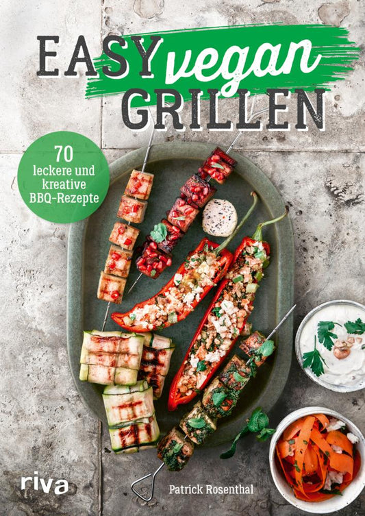Buchcover: Easy vegan grillen