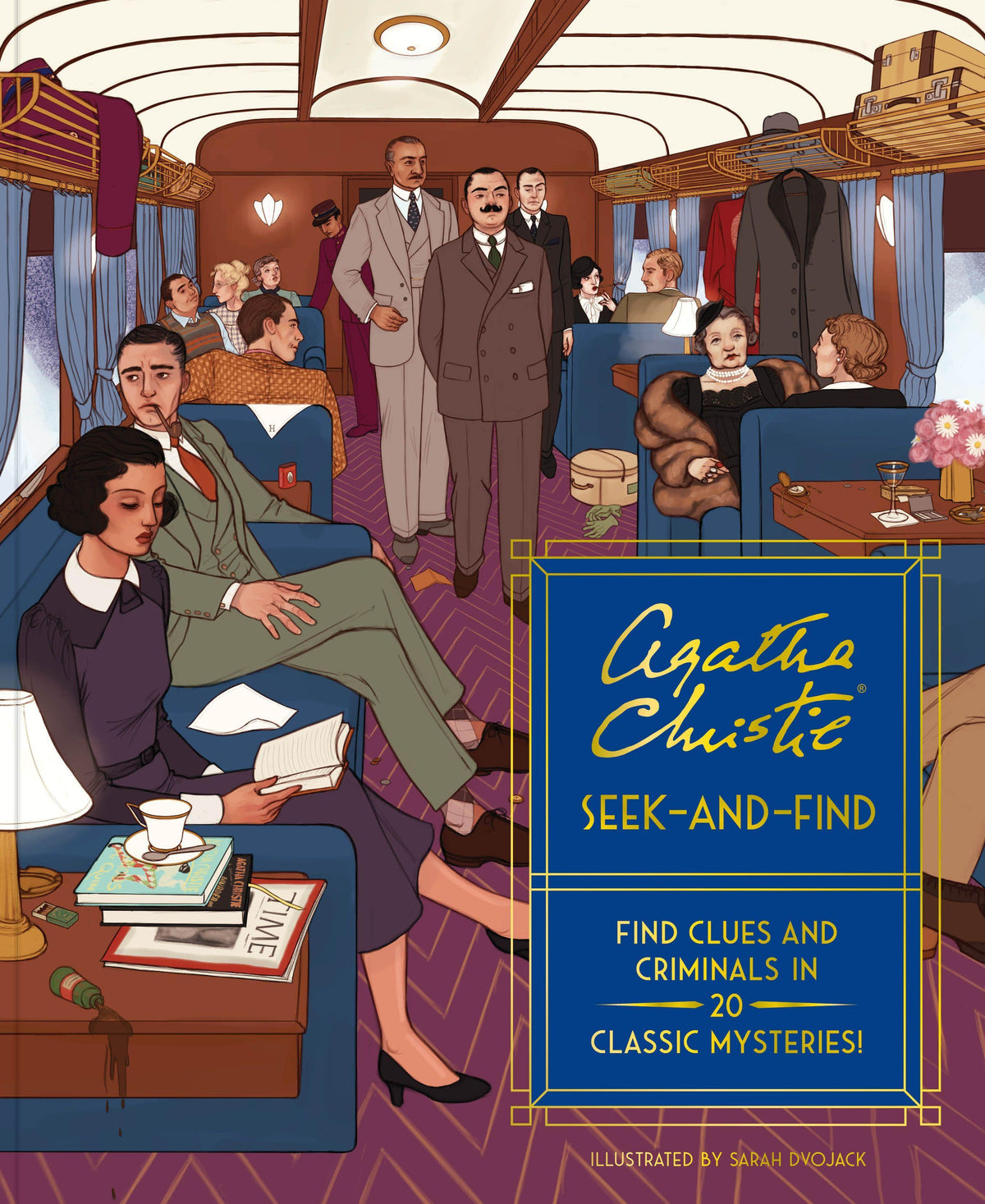 Buchcover: Agatha Christie Seek-and-Find