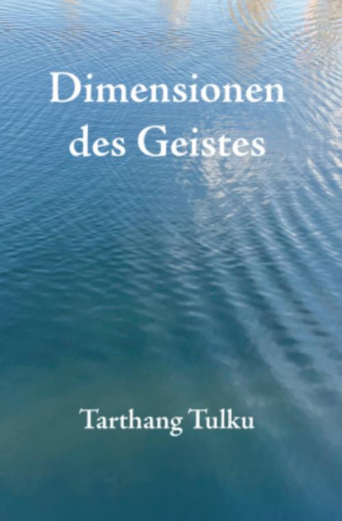 Buchcover: Dimensionen des Geistes