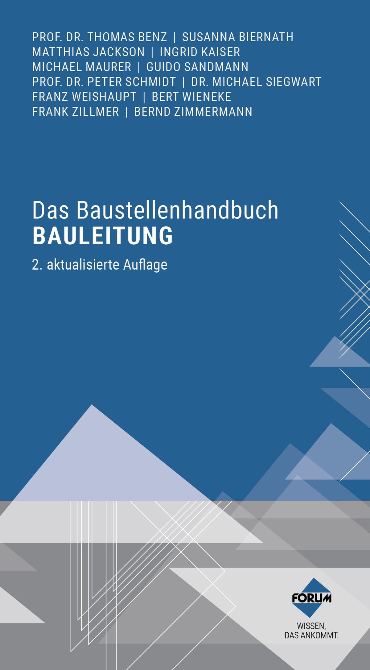 Buchcover: Das Baustellenhandbuch Bauleitung