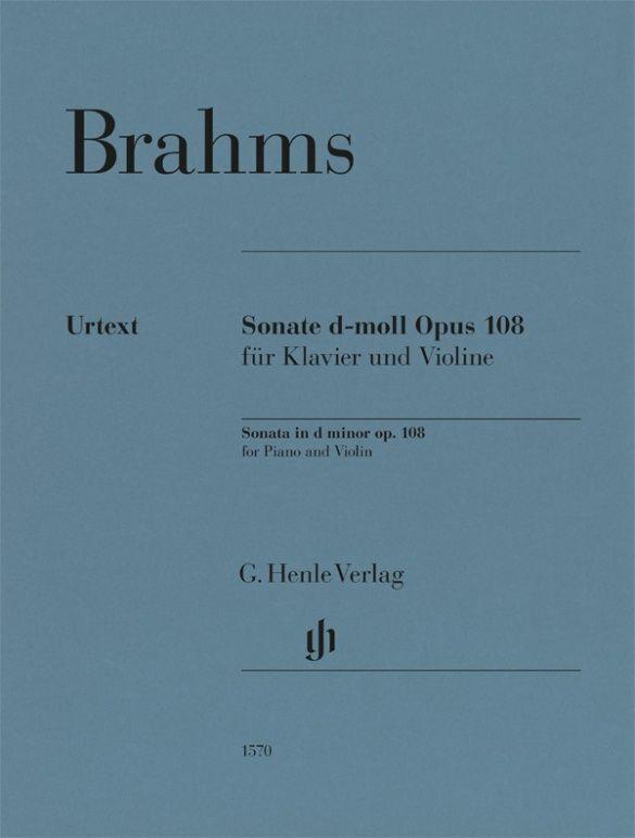 Brahms, Johannes - Violin Sonata d minor op. 108