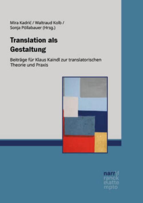 Buchcover: Translation als Gestaltung