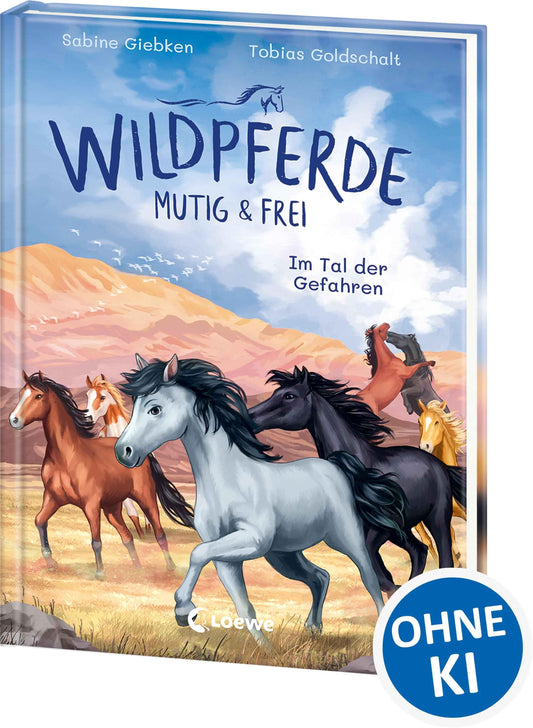 Giebken, Sabine/Wildpferde - mutig und frei (Band 2) - Im Tal der Gefahren
