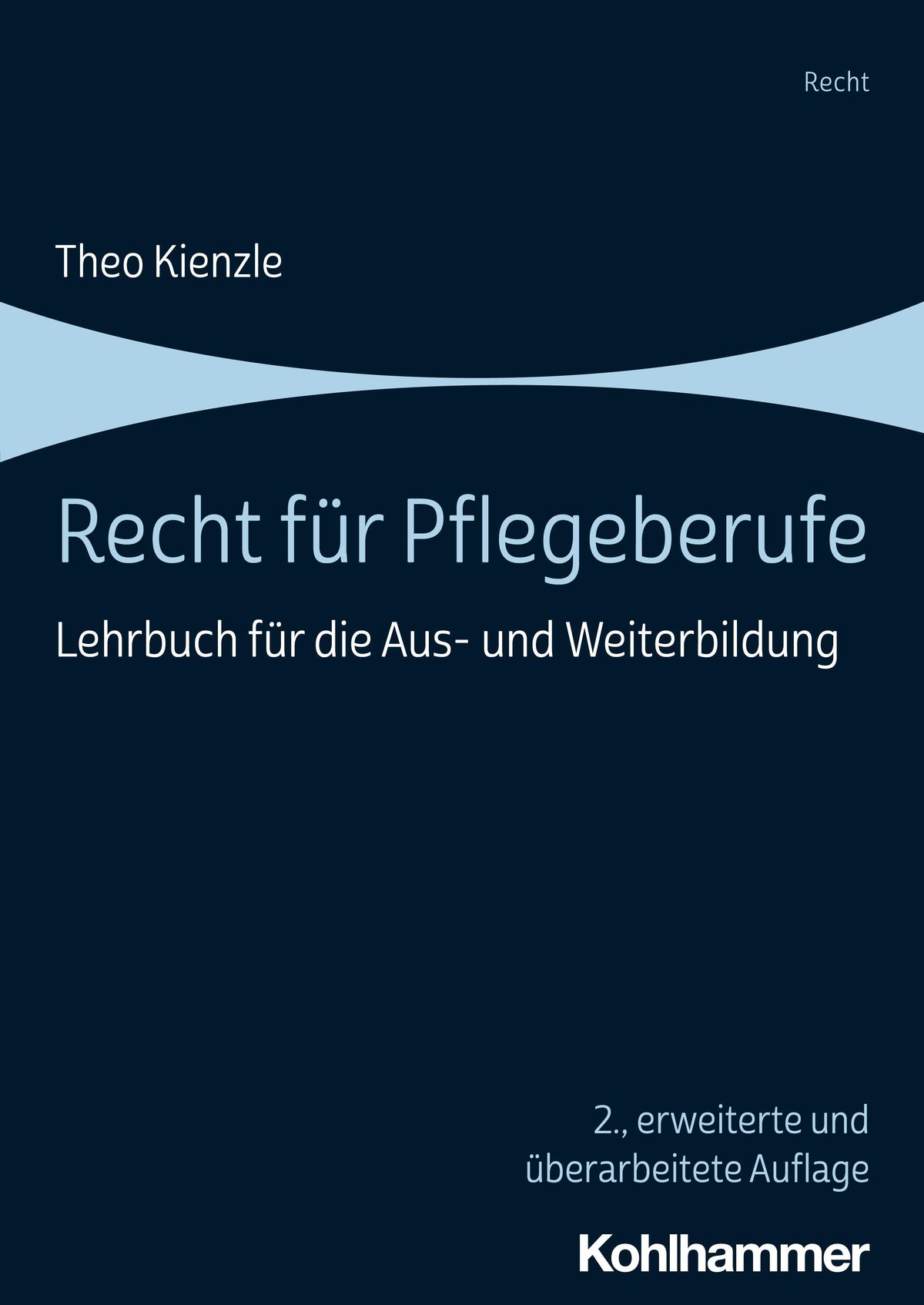 Buchcover: Recht für Pflegeberufe