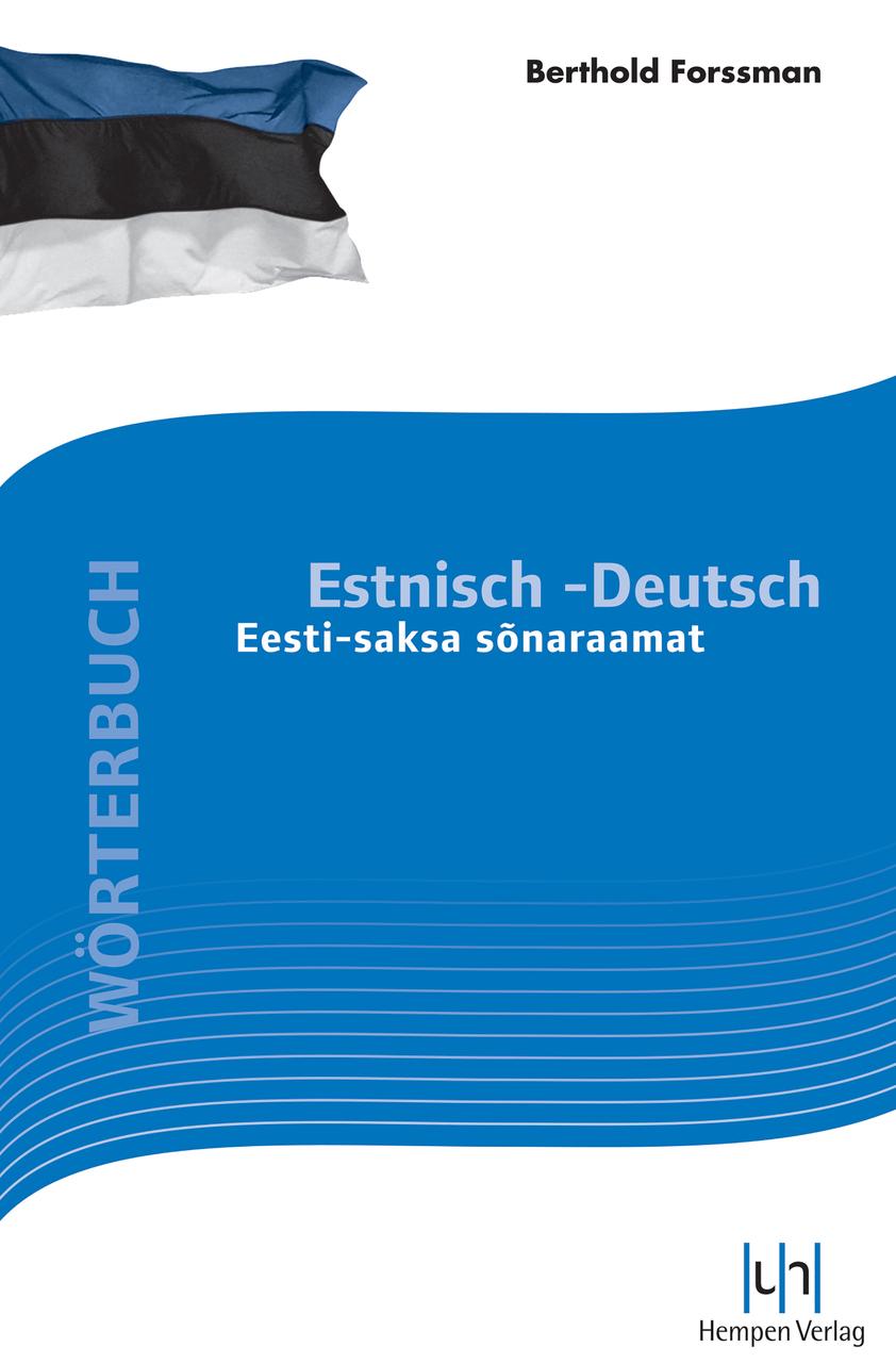 Buchcover: Wörterbuch Estnisch-Deutsch