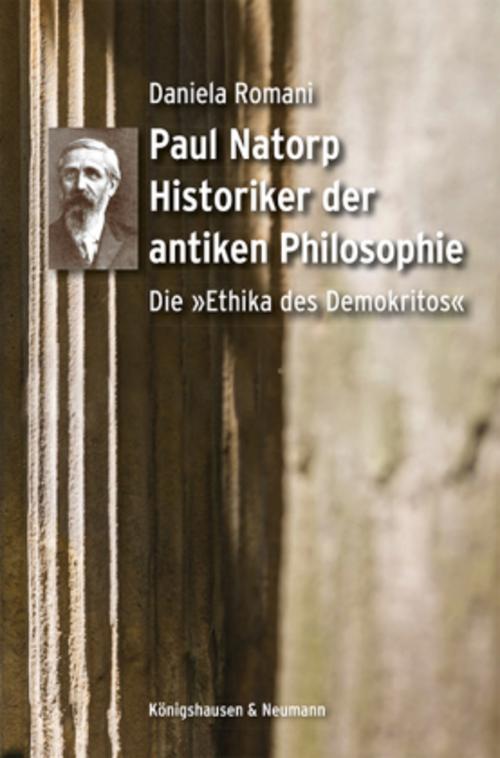 Paul Natorp. Historiker der antiken Philosophie: