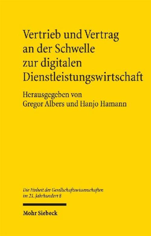 Vertrieb und Vertrag an der Schwelle zur digitalen Dienstleistungswirtschaft