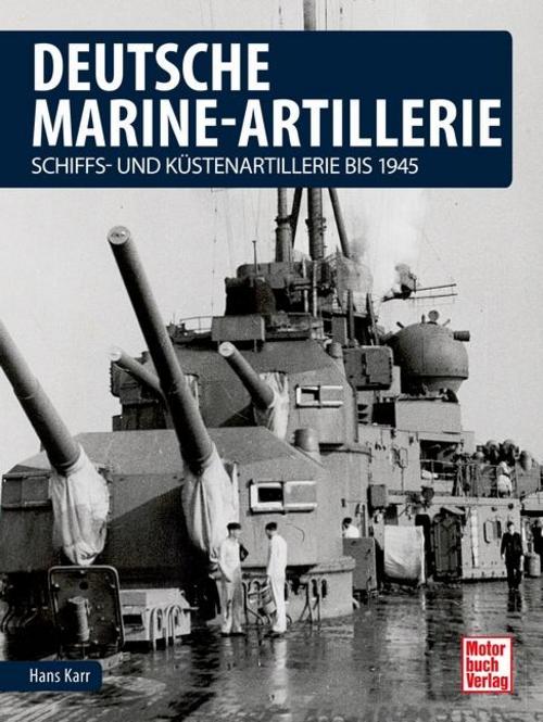 Buchcover: Deutsche Marine-Artillerie