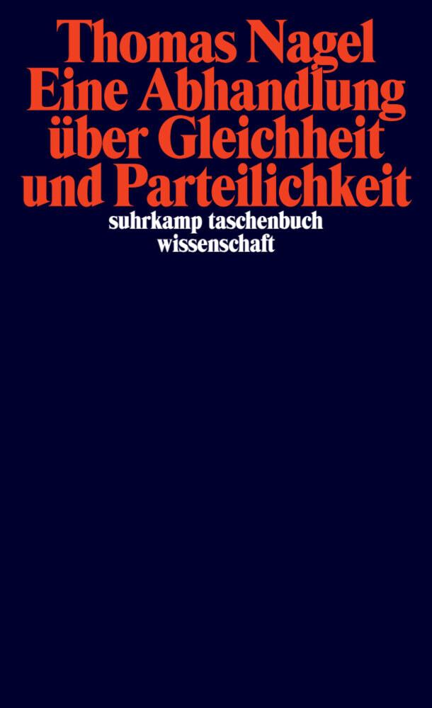 Buchcover: Eine Abhandlung über Gleichheit und Parteilichkeit