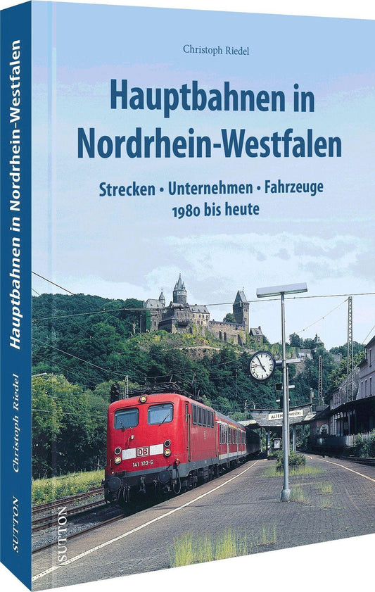 Buchcover: Hauptbahnen in Nordrhein-Westfalen