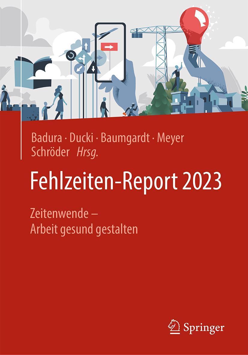 Buchcover: Fehlzeiten-Report 2023