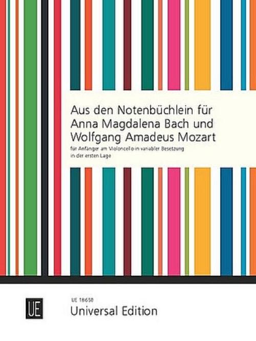Aus den Notenbüchlein für Anna Magdalena Bach und Wolfgang Amadeus Mozart