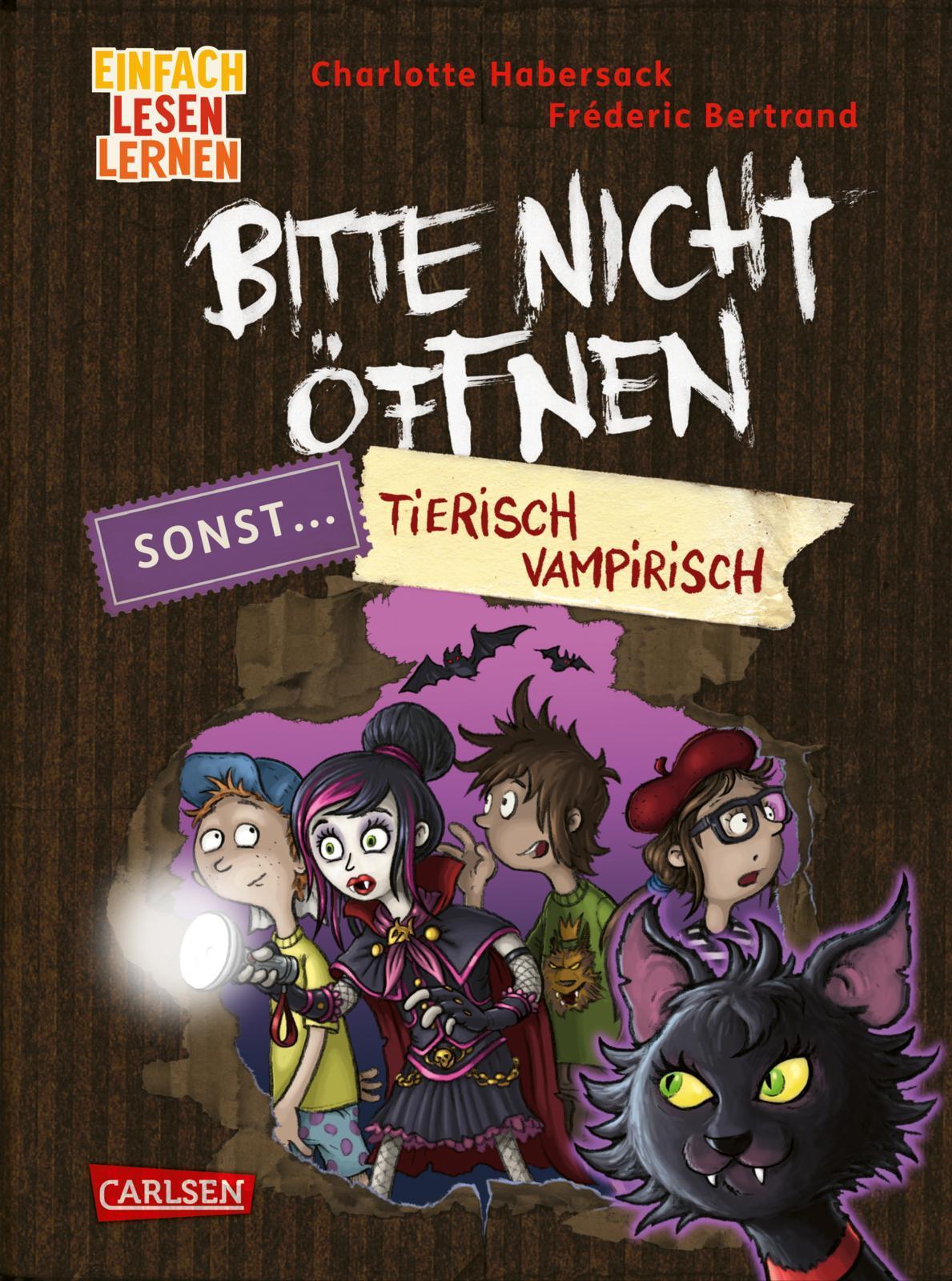 Habersack, Charlotte/Bitte nicht öffnen, sonst ... 3: Tierisch vampirisch!