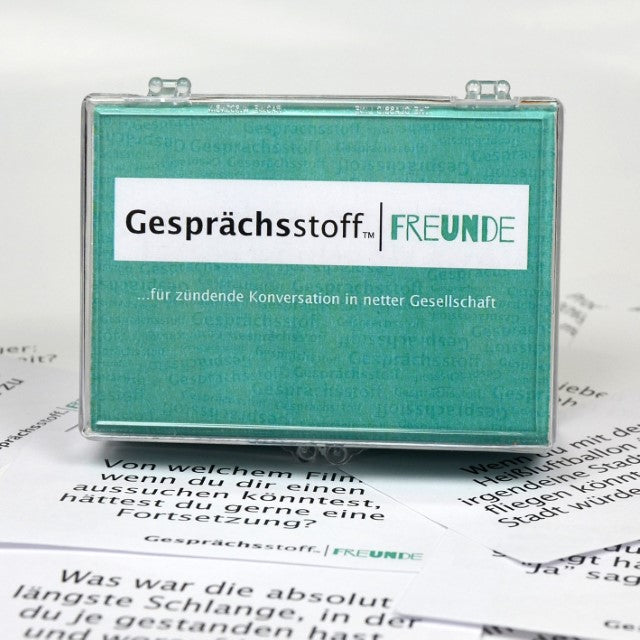 Gesprächsstoff: Freunde