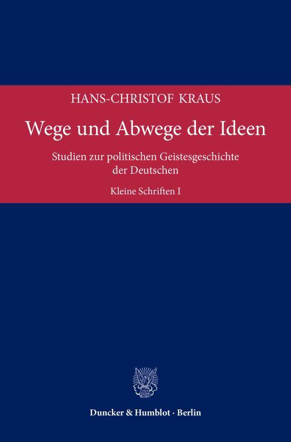 Wege und Abwege der Ideen.