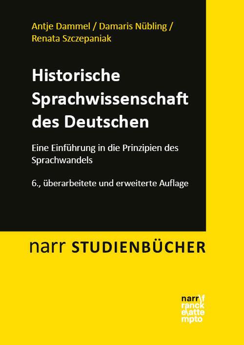 Buchcover: Historische Sprachwissenschaft des Deutschen