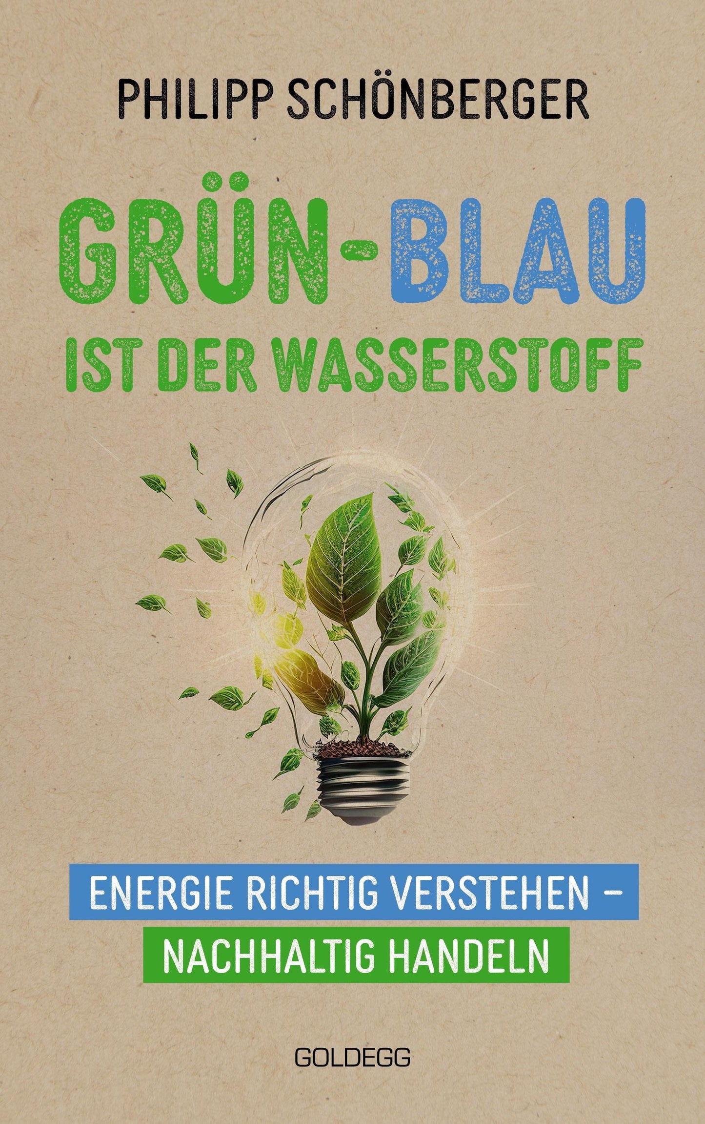 Buchcover: Grün-Blau ist der Wasserstoff